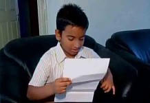 Abhinav, a Class III student from Bengaluru, writes a letter to the PM over traffic jams in the city. (Source: Twitter)