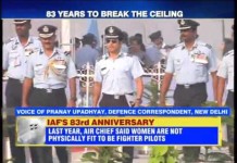 Indian Air Force chief declared on its 83rd anniversary that the elite force is going to have women fighter pilots soon.