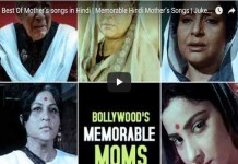 A compilation of memorable Bollywood songs on mothers from Hindi films