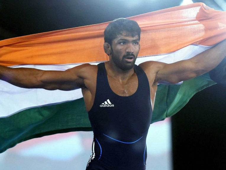 Yogeshwar Dutt had won the Bronze medal in 60 kg freestyle in 2012 London Olympics.